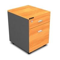 ราคา MO-TECH ตู้เสริมข้าง 2 ลิ้นชัก 2PD662 สีเชอร์รี่-เทาเข้ม (YA15390)