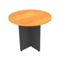 ราคา MO-TECH โต๊ะประชุมกลม 2CF900 สีเชอร์รี่-เทาเข้ม (YA15513)