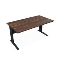 ราคา โต๊ะทำงานขาเหล็กสีดำ TOP ไม้ Particle Board หนา 25 mm. โม-เทค 2WSTD-1580 (YA16646)
