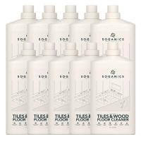 ราคา น้ำยาถูพื้น โซแกนิคส์ สูตรธรรมชาติ ลดการเก็บฝุ่น (ยกลัง) 1 ล. X10 กล่อง (YA16653)