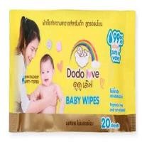 ราคา Baby Wipes ผ้าเช็ดทำความสะอาดสำหรับเด็ก THAI SUN SPORT MK0003 ห่อเล็ก 20 แผ่น (YA16736)