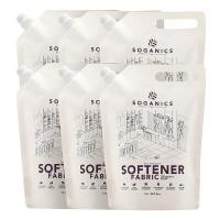 ราคา น้ำยาปรับผ้านุ่ม สูตรธรรมชาติ ลดผ้ายับ โซแกนิคส์ (ยกลัง) ถุงเติม 1.5 ล. x6 (YA16752)
