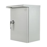 ราคา ตู้เหล็กกันน้ำมีหลังคา KJL รุ่น KBSW 9006 . สีควันบุหรี่ย่น ขนาด 600x760x250 mm (YA17168)