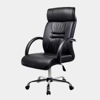 ราคา เก้าอี้ผู้บริหาร เก้าอี้สำนักงานพนักพิงสูง ไอคอนิค MH-007H สีดำ (YA18186)