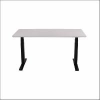 ราคา โต๊ะทำงานปรับระดับไฟฟ้า โปรสเปค P230B/150x75 สีขาสีดำ-หน้าโต๊ะสีขาว (YA18367)