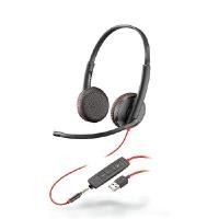 ราคา หูฟังครอบหัวแบบ Stereo โพลี Blackwire C3225 USB-A pcs (YA18584)