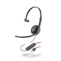 ราคา หูฟังครอบหัวแบบ Mono รองรับ USB-A โพลี Blackwire C3210 (YA18700)