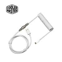ราคา COOLER MASTER USB-A ถึง USB Type-C Coiled Cable Thunderstorm สีขาว (YA18723)
