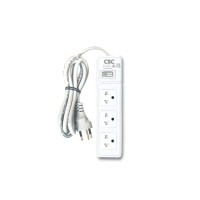 ราคา รางปลั๊กไฟ มอก 3ช่อง 2USB 10ม AM531W-10M CSC (YA18748)