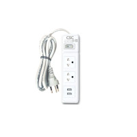 ราคา รางปลั๊กไฟ มอก 3ช่อง 2USB 10ม AM531UW-10M CSC (YA18749)
