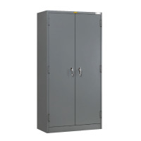 ราคา ตู้เก็บเอกสารเหล็ก บานเปิดทึบ มือจับบิด มอก. President รุ่น LK30 สีเทา (YA19942)