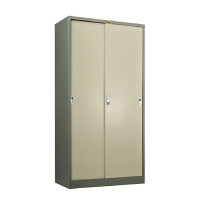 ราคา ตู้เก็บเอกสารบานเลื่อนทึบสูง เหล็กหนา 0.6 มม. เพรสซิเด๊นท์ SLS72 สีเทา 3 ฟุต (YA20265)