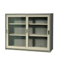 ราคา WELCO ตู้เก็บเอกสารบานเลื่อนกระจกเตี้ย รุ่น WSLG14 สีเทา ขนาด 4 ฟุต (YA20350)