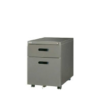 ราคา ตู้เก็บเอกสารเหล็ก MOBIE 2 ลิ้นชัก ล้อเลื่อน Welco รุ่น WPD452 สีเทา (YA20359)