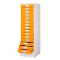 ราคา WELCO ตู้เก็บแบบฟอร์ม 15 ลิ้นชัก แบบตั้งพื้น Welco รุ่น WDR15 สีขาว-ส้ม (YA20439)
