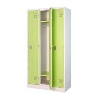 ราคา WELCO ตู้ล็อกเกอร์ 3 ประตู กุญแจอิสระ รุ่น WLK003 สีขาว-เขียว (YA20583)