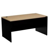 ราคา CENTURY โต๊ะทำงานไม้โล่ง 4 ขนาด LD00-Series สีเชอร์รี่-ดำ LD1500 ขนาด 150 x 80 x 75 ซม. (YA23361)