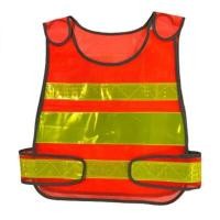 ราคา TRAFFICTHAI เสื้อสะท้อนแสงจราจรสีส้ม พร้อมแถบสะท้อนแสงสีเหลือง (YA23897)