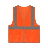 ราคา TRAFFICTHAI เสื้อจราจร คาดแถบสะท้อนแสงสีส้ม ไซส์ XXL สีส้ม (YA24257)