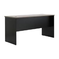 ราคา INDEX LIVING MALL โต๊ะทำงานขาไม้ รุ่นแอคทีฟ - สีแนทเชอรัลโอ๊ค/ดำ ขนาด 150 ซม. (YA24283)