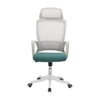 ราคา INDEX LIVING MALL เก้าอี้สำนักงานพนักพิงสูง รุ่นเวอริเดียน - สีขาว/เขียว (YA24308)