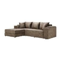 ราคา INDEX LIVING MALL โซฟาผ้าปรับนอน L-shape ด้านขวา รุ่นสเตตัส - สีน้ำตาล (YA24427)