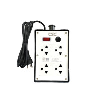 ราคา CSC บล็อคยางพร้อมสายไฟ 4ช่อง 1สวิตช์ 3เมตร BS34103 (YA24480)