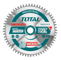 ราคา Total ใบเลื่อยวงเดือน ตัดไม้ 7.1/4 นิ้ว 60 ฟัน รุ่นงานหนัก รุ่น TAC231413 ( TCT Saw Blades ) (YA25507)