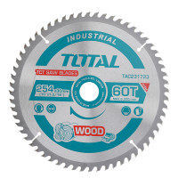 ราคา Total ใบเลื่อยวงเดือน ตัดไม้ 10 นิ้ว 60 ฟัน รุ่นงานหนัก รุ่น TAC231723 ( TCT Saw Blades ) (YA25513)