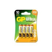 ราคา GP BATTERY ถ่านอัลคาไลน์ Ultra Alkaline AA (4 ก้อน) (YA25736)