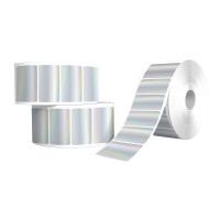 ราคา EASY PRINT กระดาษสติ๊กเกอร์ PP โฮโลแกรม ขนาด 55x32 มม. (500 ดวง/ม้วน) (YA25827)