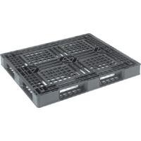 ราคา TRUSCO พาเลทพลาสติก ด้านหนึ่งต่างกัน 4 ทาง รุ่น TJL-D4-1210E สีดำ ขนาด 120 x 100 cm. (YA26238)