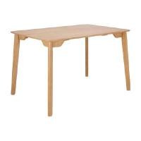 ราคา INDEX LIVING MALL โต๊ะทานอาหาร รุ่นเฟมมี่ สีไม้ธรรมชาติ ขนาด 120 ซม. (YA28037)