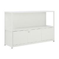 ราคา INDEX LIVING MALL ตู้เอกสารเตี้ย รุ่นอัลฟ่า สีขาว ขนาด 120 ซม. (YA28042)