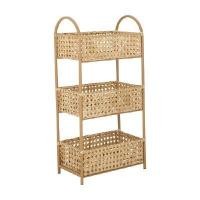 ราคา INDEX LIVING MALL ชั้นวางของ 3 ชั้น รุ่นสาน สีธรรมชาติ (YA28370)