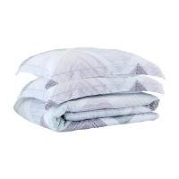 ราคา INDEX LIVING MALL ชุดผ้าปู รุ่นมาร์คอส สีน้ำเงิน/เขียว ขนาด 6 ฟุต (3 ชิ้น/ชุด) (YA28386)
