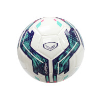 ราคา GRAND SPORT ลูกฟุตบอลหนังเย็บเครื่อง รุ่น WIZARD เบอร์ 5 #331387 สีขาว (YA28702)