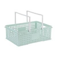 ราคา INDEX LIVING MALL ตะกร้าเหลี่ยม รุ่นอีโค่บาสก์ - สีเขียวอ่อน ขนาด M (YA29965)