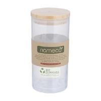 ราคา INDEX LIVING MALL ถ้วยน้ำ NC2650 ฝาไม้ รุ่นนามีโก้ - สีใสโปร่ง ขนาด 548 มล. (YA30086)