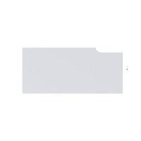 ราคา INDEX LIVING MALL หน้าบานกล่อง รุ่น สแต๊คโก - สีขาว สูง 20 ซม. (YA30117)