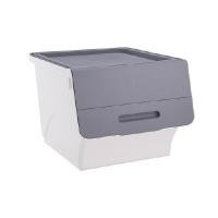 ราคา INDEX LIVING MALL กล่องอเนกประสงค์ รุ่นโอเทลโล่ ขนาด 34 ลิตร - สีเทา (YA30179)