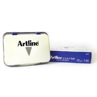 ราคา ARTLINE แท่นประทับตรา 2 ชิ้น เบอร์ 00 สีม่วง ขนาด 40x63 มม. (YA30161)