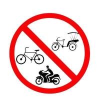 ราคา TRAFFIC THAI ป้ายจราจรประเภทป้ายบังคับ ขนาด 45 Cm. 3M Com B25 (YA31773)