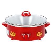 ราคา HANABISHI กระทะไฟฟ้า รุ่น HEP-10 ขนาด 10 นิ้ว สีแดง (YA34308)