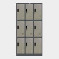 ราคา ICONIC ตู้ล็อคเกอร์เหล็ก 9 ช่อง รุ่น CLK-9 สีทูโทน (YA34488)