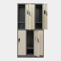 ราคา ICONIC ตู้ล็อคเกอร์เหล็ก 6 ช่อง รุ่น CLK-6 สีทูโทน (YA34490)