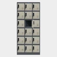 ราคา ICONIC ตู้ล็อคเกอร์เหล็ก 18 ช่อง รุ่น CLK-18 สีทูโทน (YA34517)