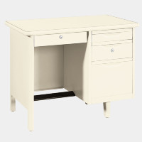 ราคา ICONIC โต๊ะทำงานเหล็ก รุ่น TC-3 สีขาวไข่มุก ขนาด 3 ฟุต (YA35146)