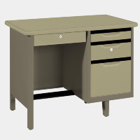 ราคา ICONIC โต๊ะทำงานเหล็ก รุ่น TC-3 สีทูโทน ขนาด 3 ฟุต (YA35154)