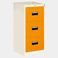 ราคา ICONIC ตู้เอกสาร 3 ลิ้นชัก รุ่น DR-3 สีส้ม (YA35208)